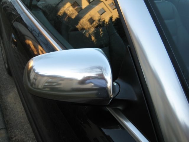 Alu Matt Spiegelgehäuse Spiegelkappen Spiegel Kappe für Audi A4 B8
